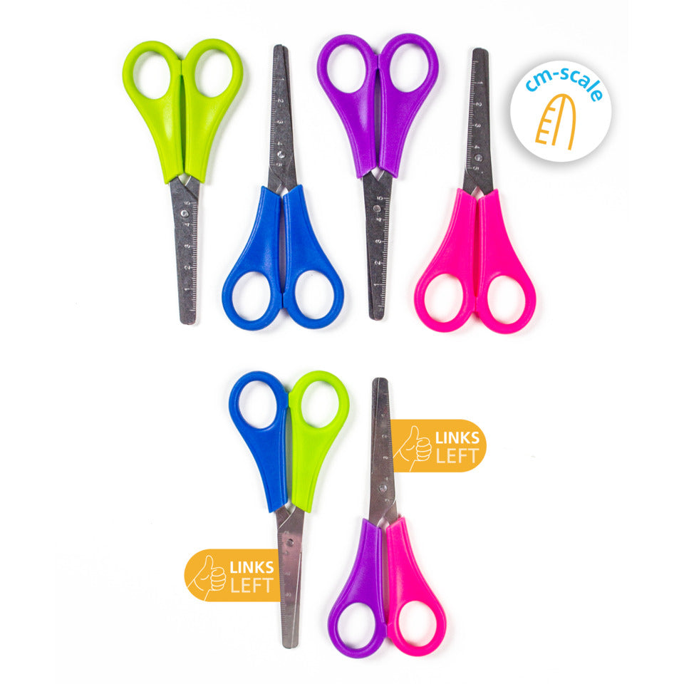 Bastelschere, rund, 13 cm, sortiert DONAU 7922102-99 DONAU 7930100-99 13cm/rund
