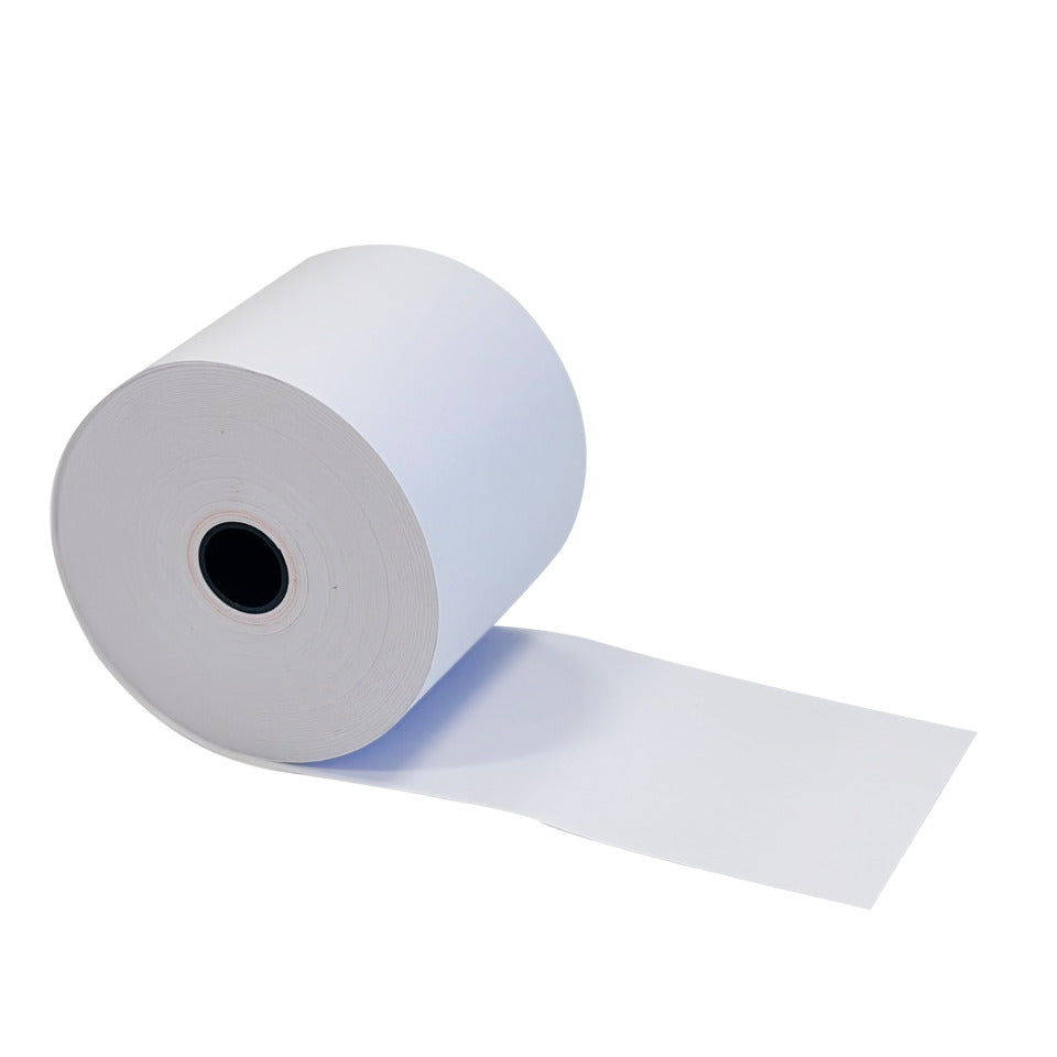 Thermorolle, 80-80-12 mm, 80 m, 55g/m², 5 Stück, weiß Q-CONNECT KF19222 Q-CONNECT KF19222 80m 55g