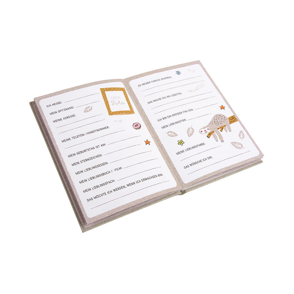 Freundebuch HAPPYlife Faultier, A5 GOLDBUCH 43580 GOLDBUCH 43580 15x21cm