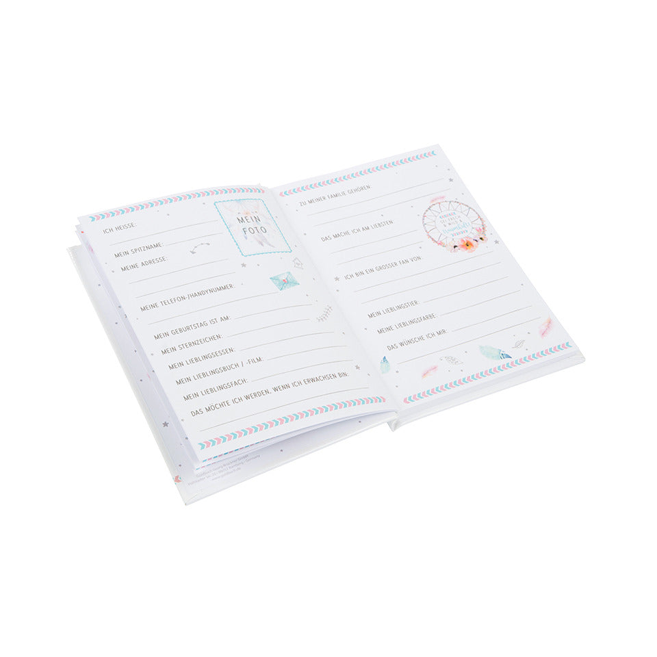 Freundebuch Traumfänger, A5 GOLDBUCH 43 205