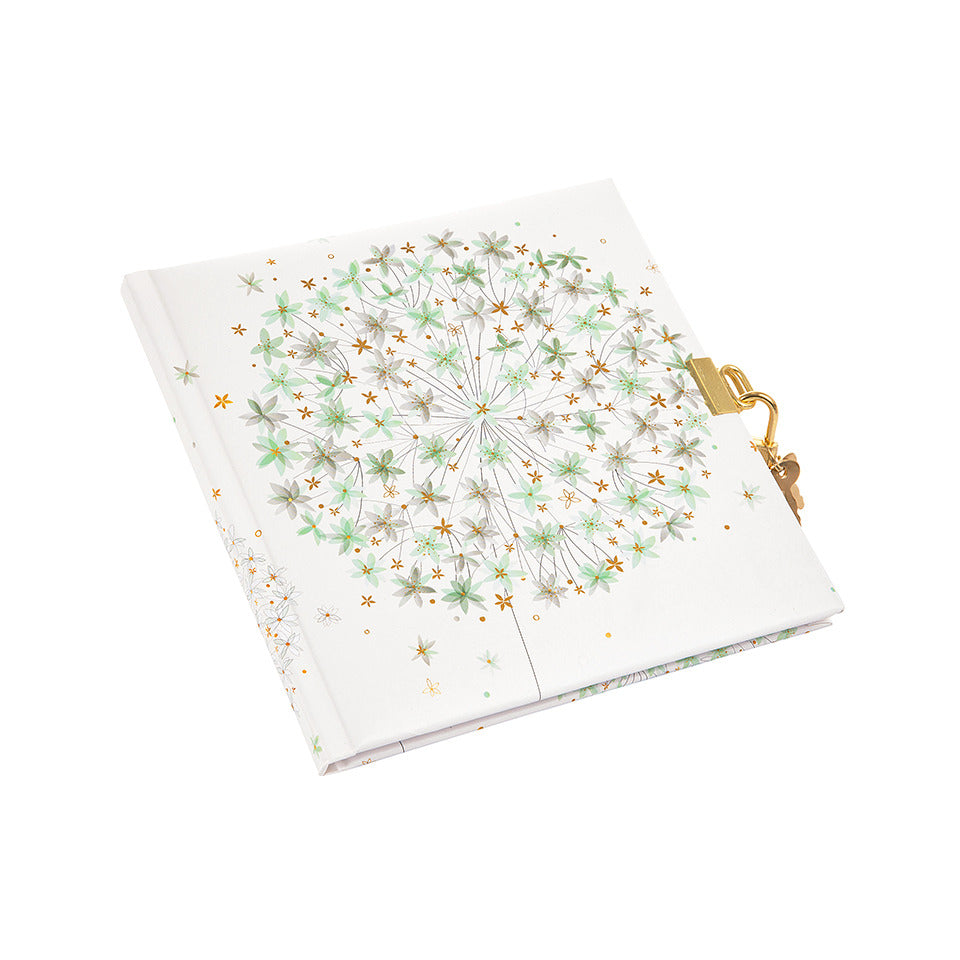 Tagebuch gentle Flower, 16,5x16,5cm TURNOWSKY 44 381 TURNOWSKY 44 381 16,5x16,5cm