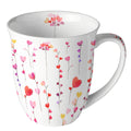 Kaffeebecher Herzen Girlanden, 0,4 l AMBIENTE 18418125