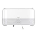 Toilettenpapier-Spender OptiServe® Doppelrollenspender für Hülsenloses Toilettenpapier Weiß T7 TORK 558060 TORK 558060 System T7 QUERFORMAT