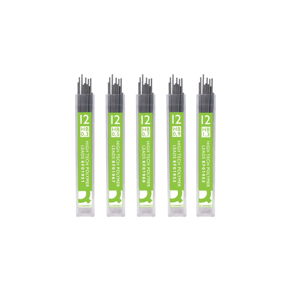 Feinmine, HB, 0,7mm, 12 Stück Q-CONNECT KF01968 Q-CONNECT KF01968 Ds12St