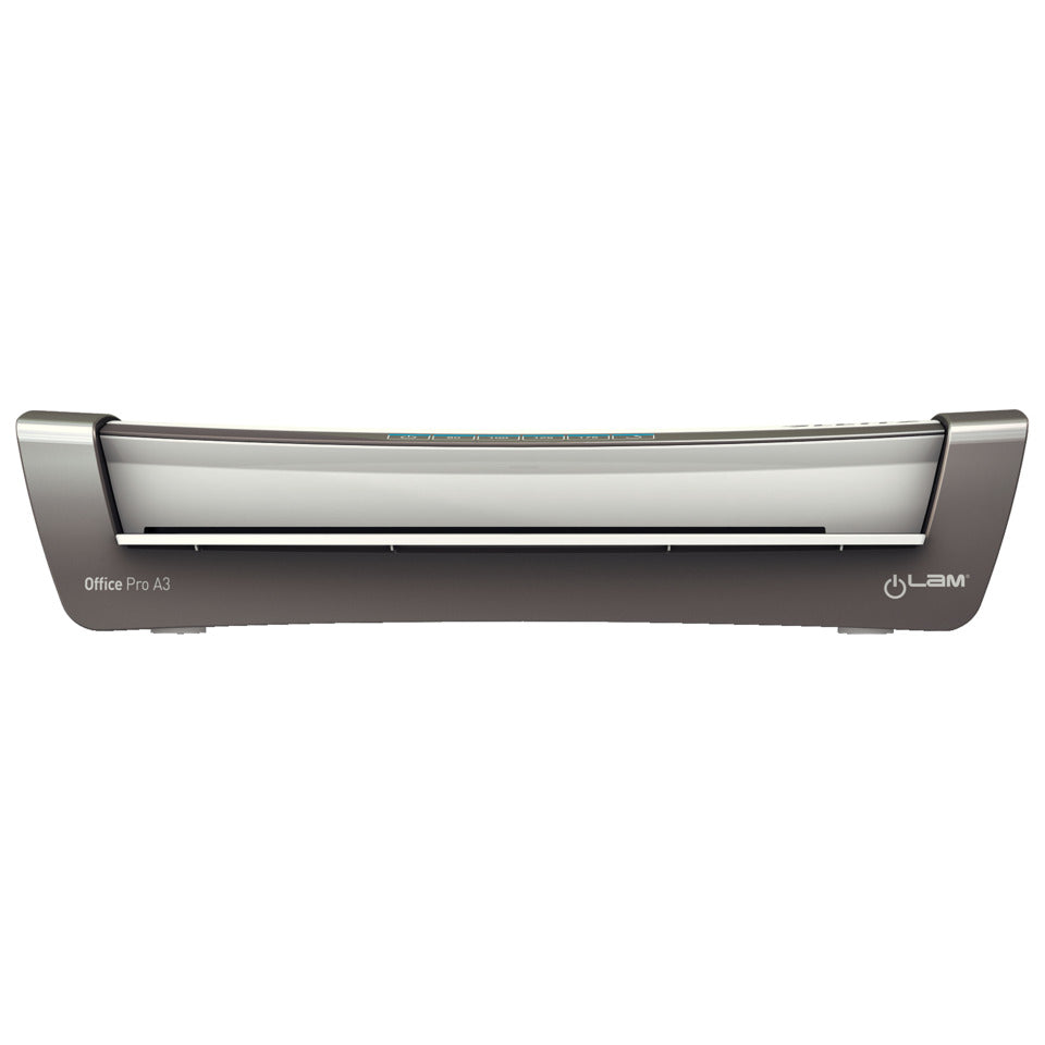Laminator iLAM Office Pro A3 silber/weiß + 100 Folien A4 80 µm GRATIS LEITZ 7438-00-84