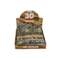 3-D Lineal Wildtiere, 21 cm, sortiert OUT OF THE BLUE 29/2714 OOTB 29/2714  21cm