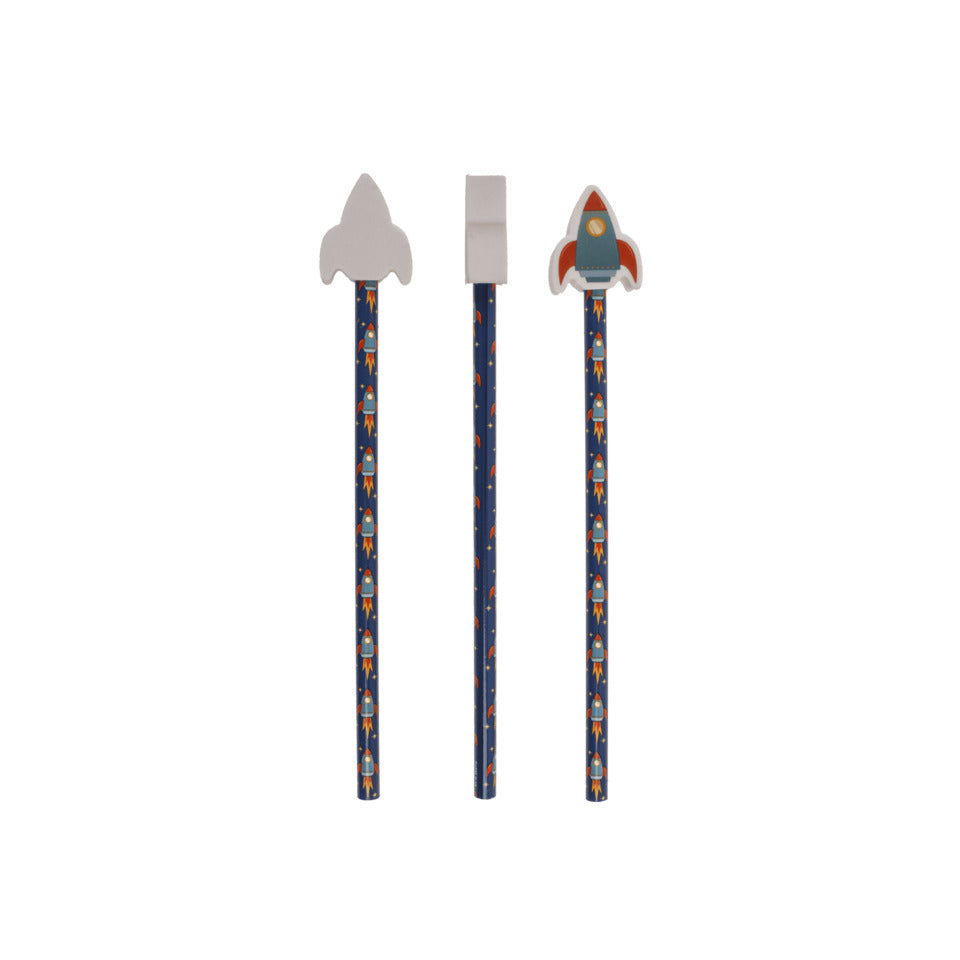 Bleistift sortiert mit Radierer Space OUT OF THE BLUE 29/2772 OOTB 29/2772