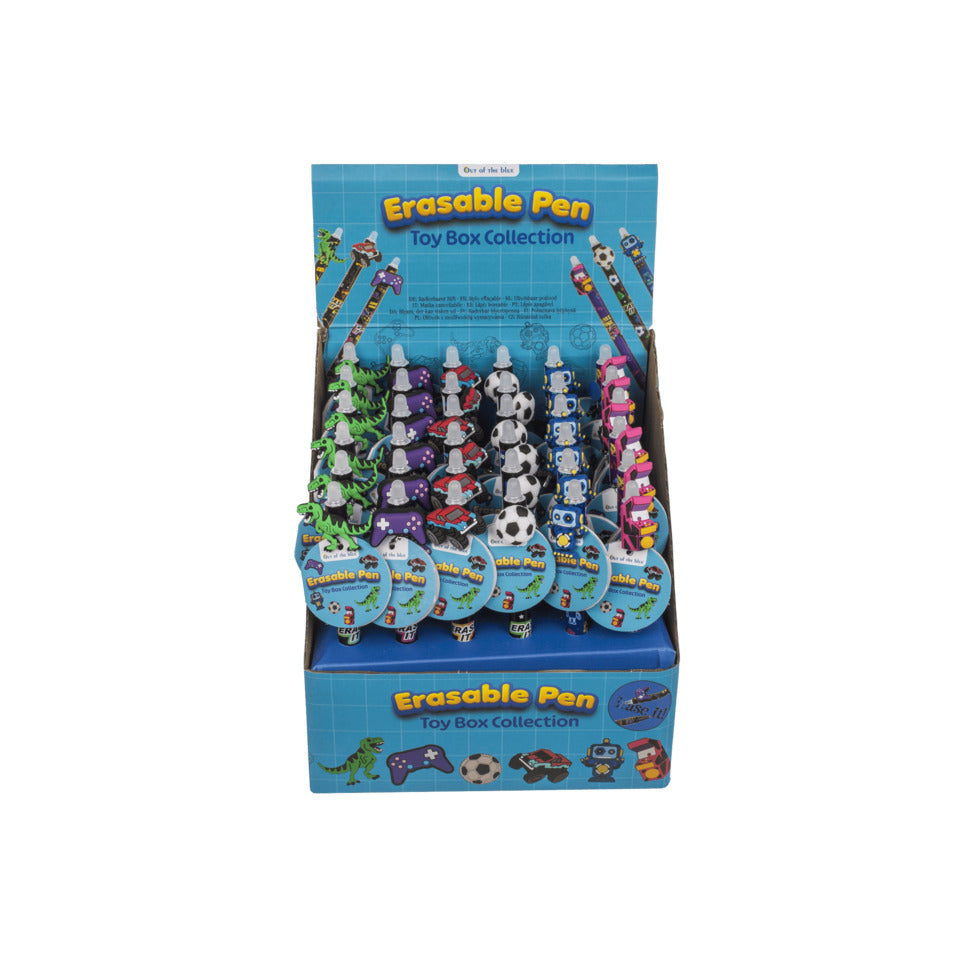 Gelschreiber Toy Box, radierbar, sortiert OUT OF THE BLUE 29/2773 OOTB 29/2773 Toy Box
