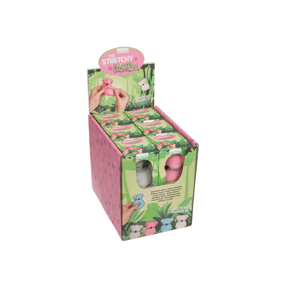 Stretch-Figur Koala, 7,5 cm, sortiert OUT OF THE BLUE 59/2214 OOTB 59/2214 7,5cm
