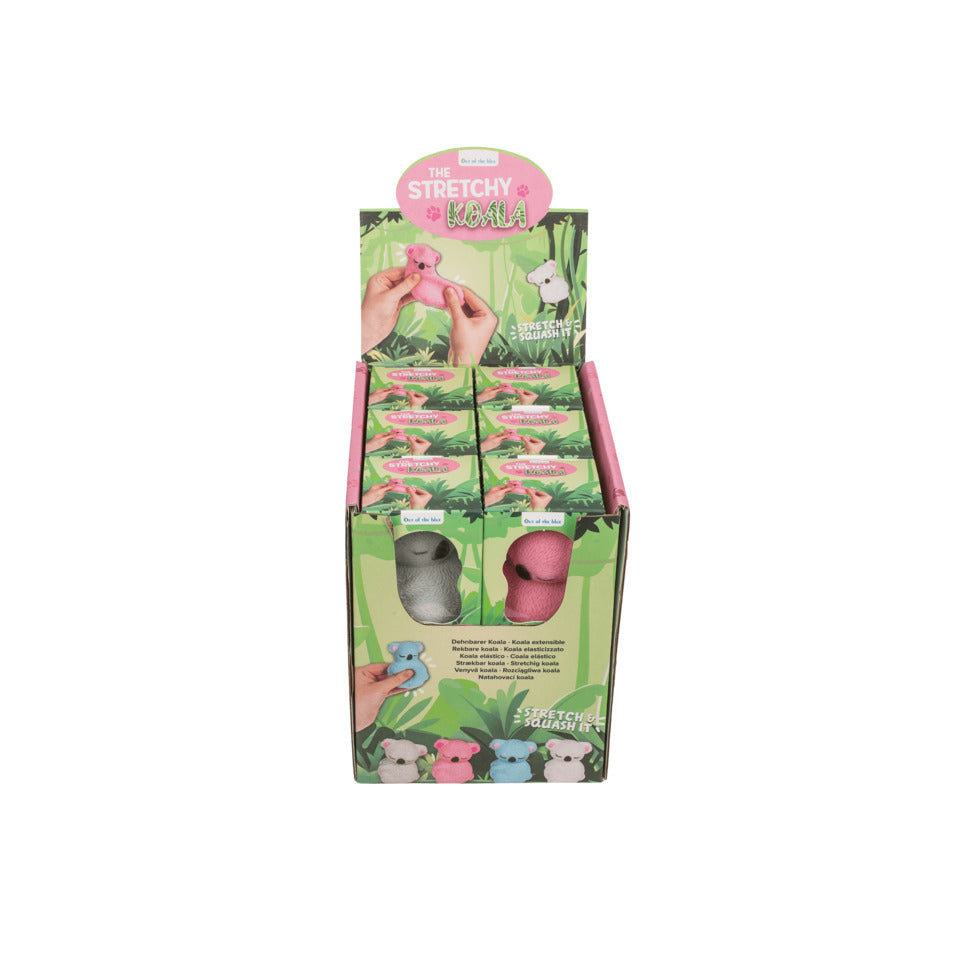 Stretch-Figur Koala, 7,5 cm, sortiert OUT OF THE BLUE 59/2214 OOTB 59/2214 7,5cm
