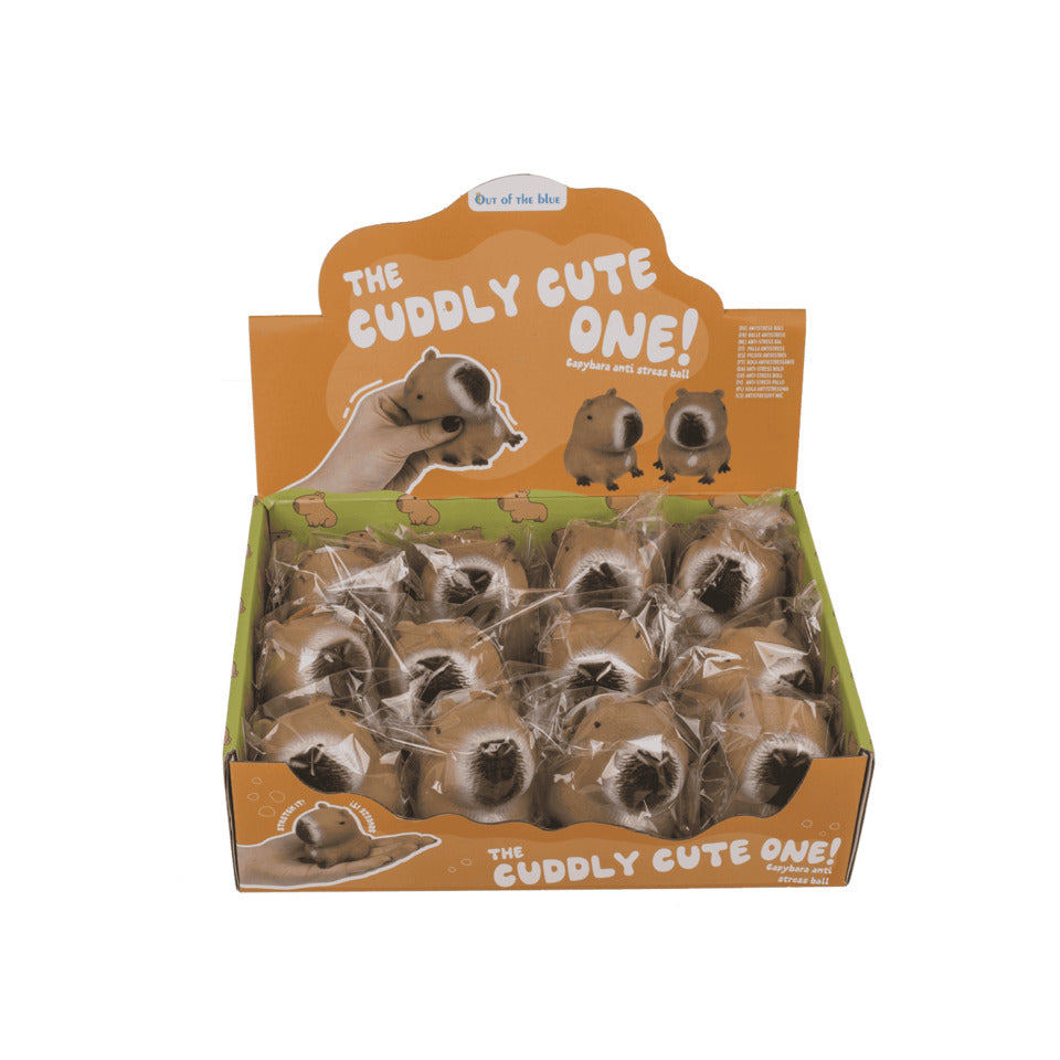 Quetschfigur Squeeze Capybara, 6,5 cm OUT OF THE BLUE 62/6305 OOTB 62/6305 6,5cm
