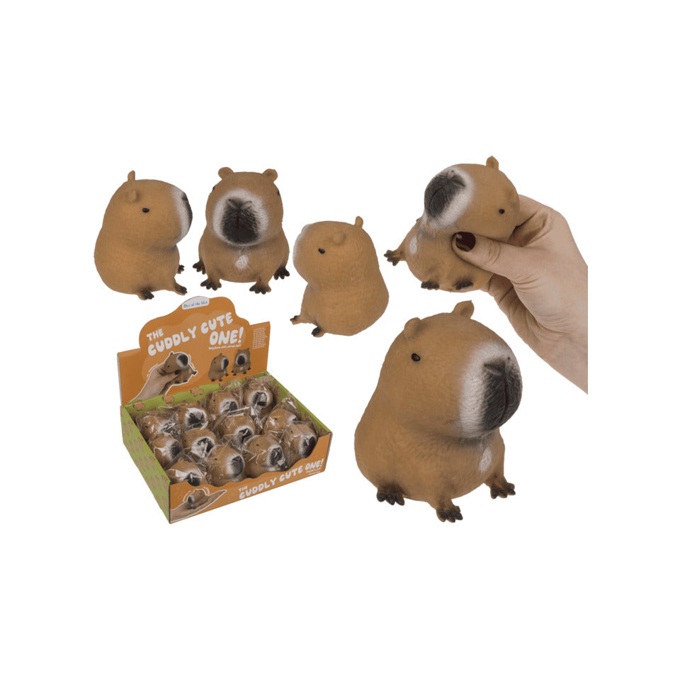 Quetschfigur Squeeze Capybara, 6,5 cm OUT OF THE BLUE 62/6305 OOTB 62/6305 6,5cm