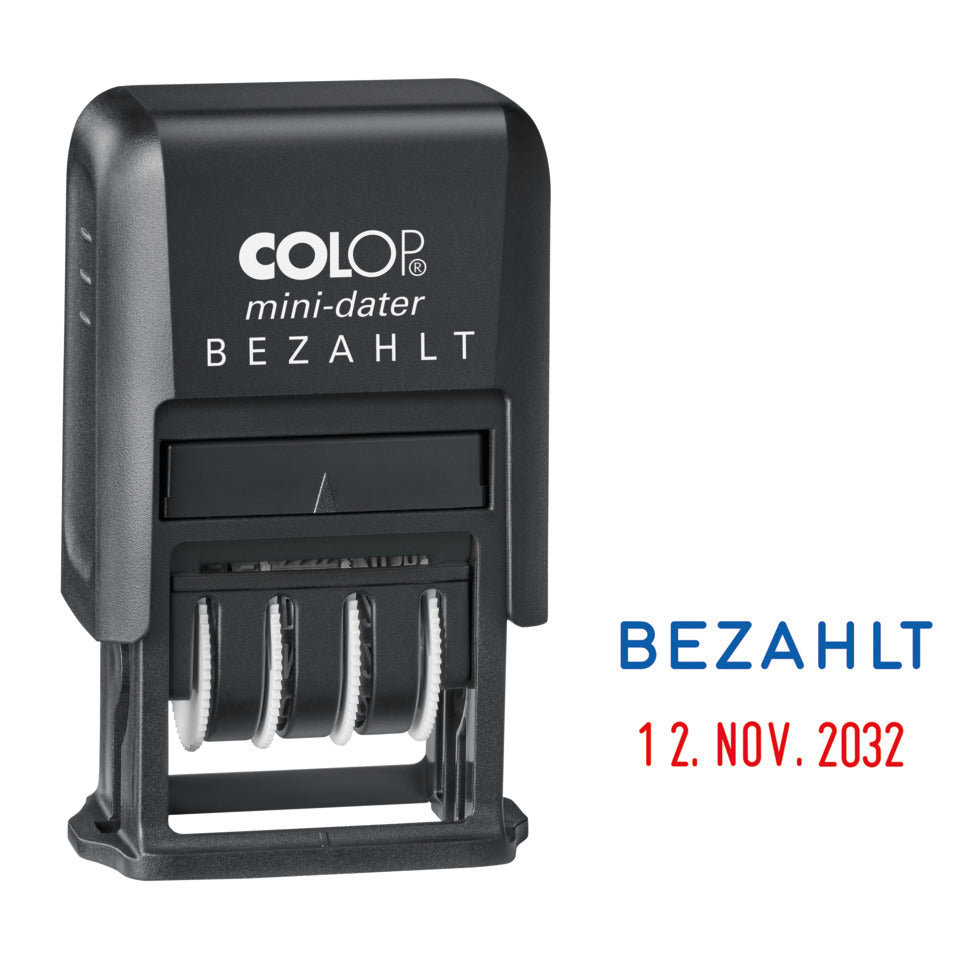 Datumstempel selbstfärber Bezahlt COLOP 173287 COLOP NEU 173287 (105273) S160L2