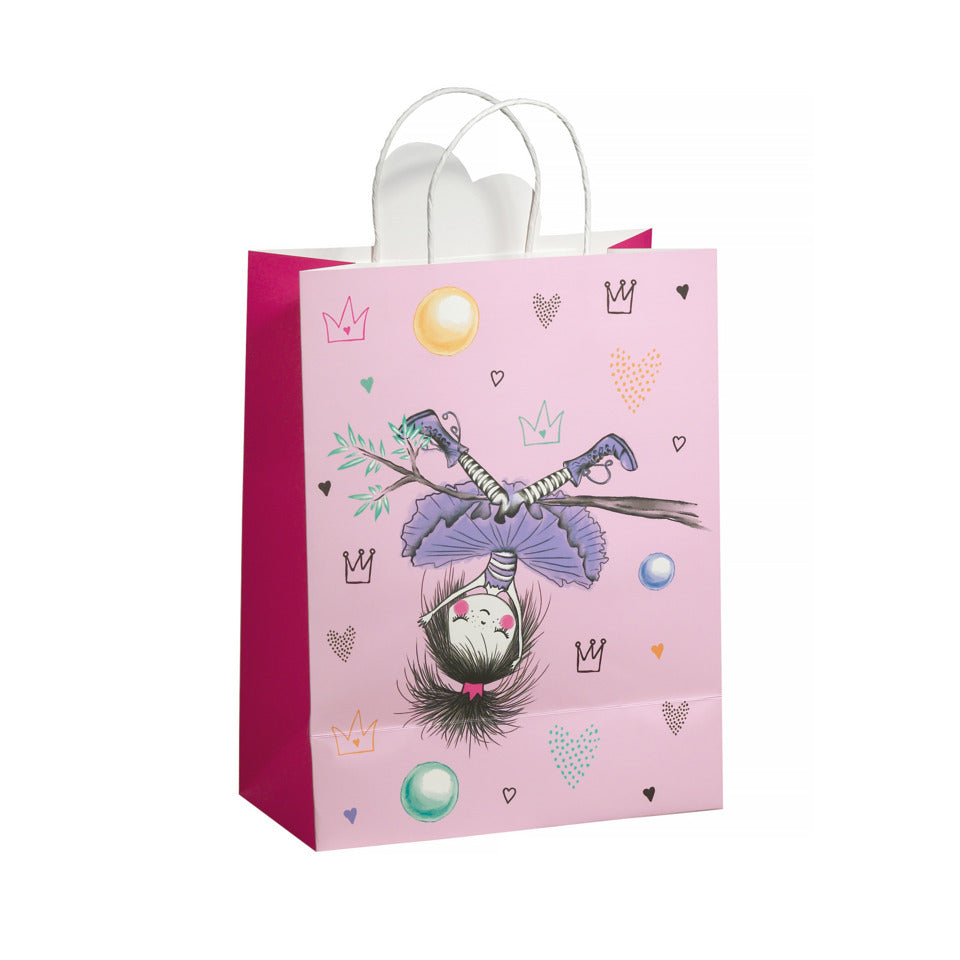 Geschenktragetasche Kind Mädchen, 33,5 x 26 x 13,5 cm, rosa ZÖWIE 70010 12752 ZÖWIE 70010 12752 33,5x26x13,5cm