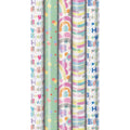 Geschenkpapierrolle Joyful Smile, 2 m x 70 cm ZÖWIE 33053 636269 ZÖWIE 33053 636269 Joyful Smile