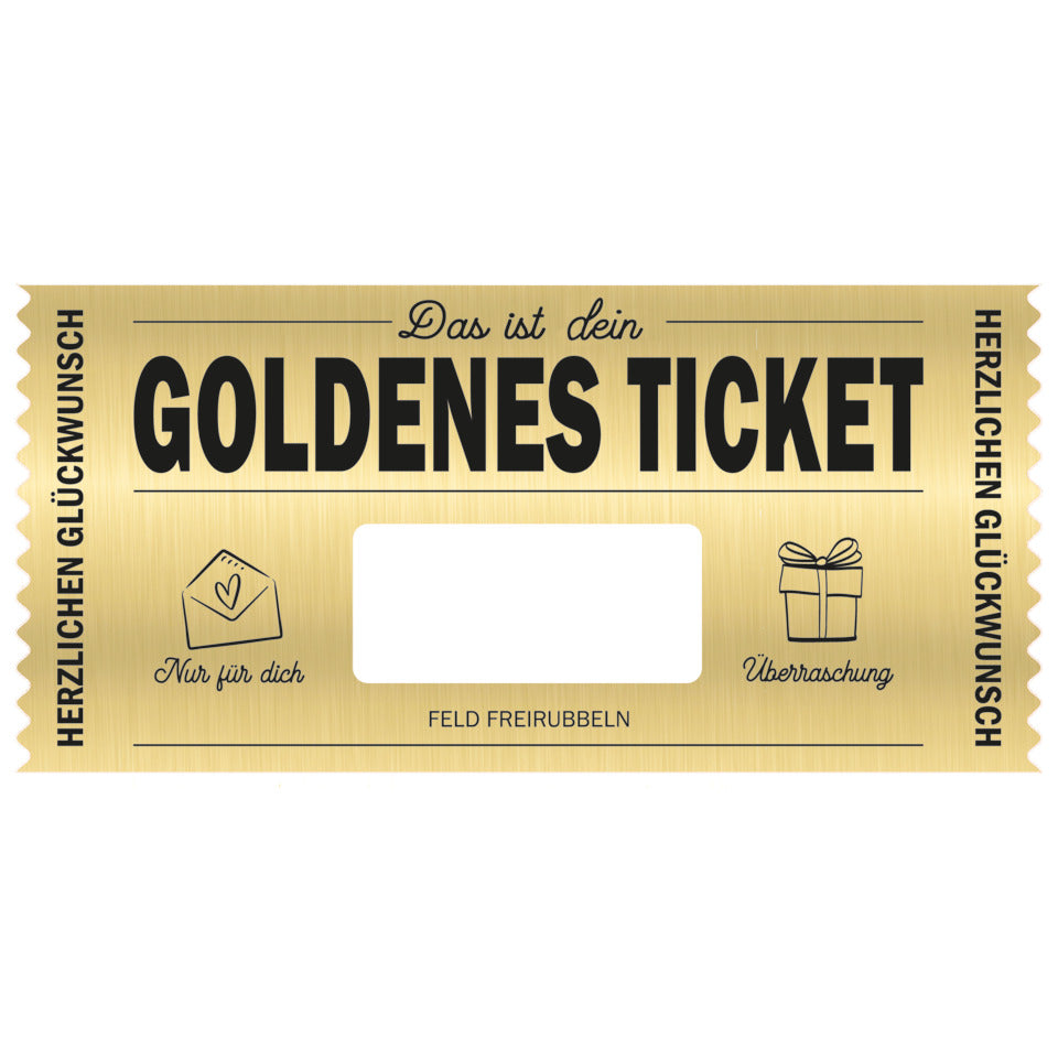 Geschenkgutschein Golden Ticket, DIN Lang, 4-fach sortiert EULZER 41-2718 u. K-1039 EULZER 41-2718 u. K-1039 Bild