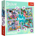 Puzzle 4 in 1 Lilo & Stich, 35/48/54/70 Teile TREFL 34633 TREFL 34633 35,48,54,70 Teile