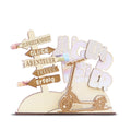 Geldgeschenk Holzaufsteller Jugendfeier, 15 x 18 cm  01-0335 01-0335 15x18cm