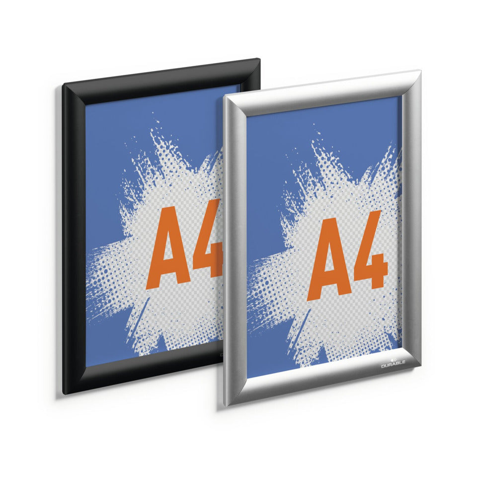 Klapprahmen, A4, Aluminium, silber DURABLE 4796 23