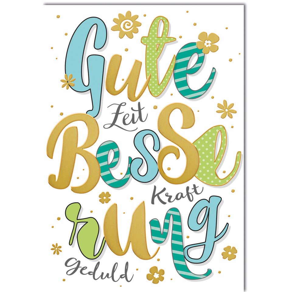 Genesungskarte Jumbo, A4  5420005 5420005 Bild A4