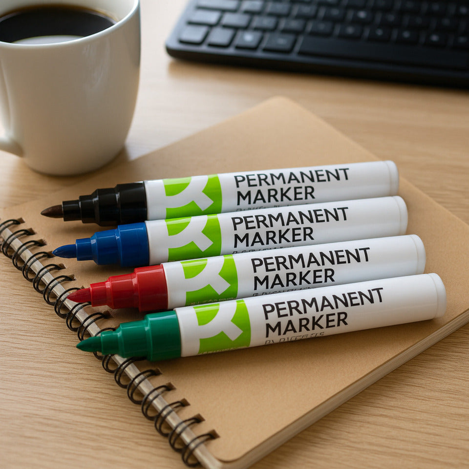Permanentmarker 2 bis 3mm rot   Rundspitze Q-CONNECT KF11710 Q-CONNECT KF11710 Rundspitze 2-3mm