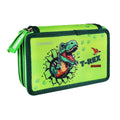 Schüleretui T-Rex, 3-Stock, gefüllt DONAU 6776100-25 DONAU 6776100-25 gefüllt 3-Stock