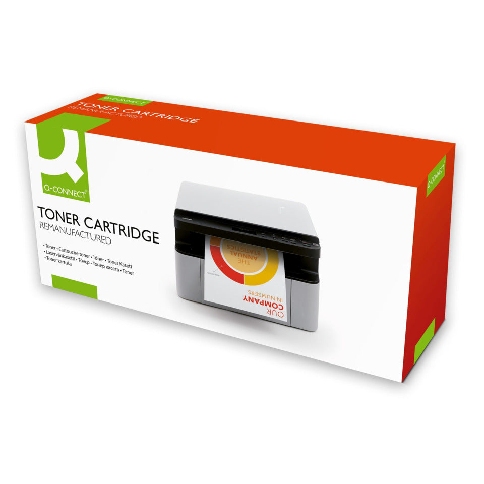 Lasertoner ersetzt Brother TN-249Y, 4.000 Seiten, yellow Q-CONNECT KF19199 Q-CONNECT KF19199 / K16541QC