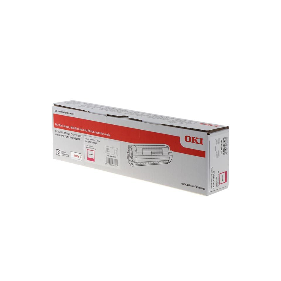 Lasertoner, 7.000 Seiten, magenta OKI 46471102