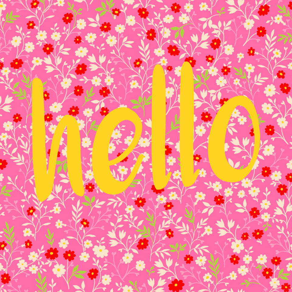 Motivserviette, Hello Colours pink, 33 x 33 cm, 3-lagig, 20 Stück AVANTGARDE 1207-26105 AVANTGARDE 1207-26105 3lagig