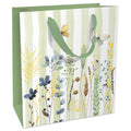 Geschenktragetasche Blumenwiese, 21 x 18 x 8 cm, grün BRAUN+COMPANY 1582-26025 BRAUN+COMPANY 1582-26025 21x18x8cm