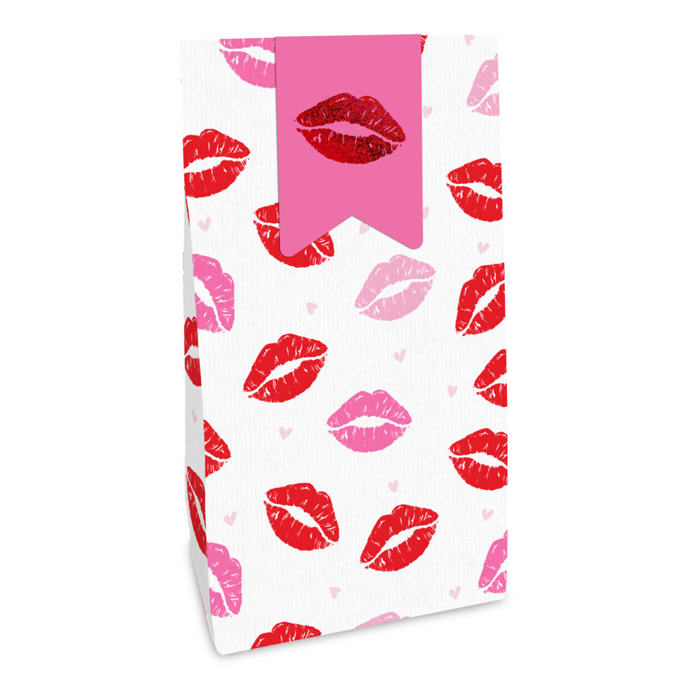 Geschenktüte Hip Lips, 21 x 12 x 6 cm, 2 Stück BRAUN+COMPANY 2718-26401