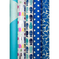 Geschenkpapierrolle True blue, 2 m x  70 cm, sortiert BRAUN+COMPANY 1330-26005/PBS