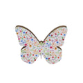 Dekoschmetterling Blumen, 20 x 3 x 14 cm, Mangoholz  681953014998 681953014998 20x3x14cm