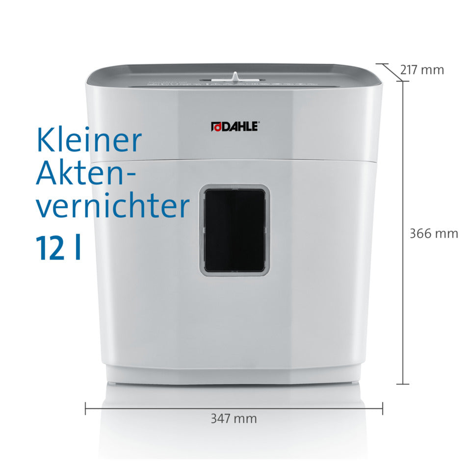 Aktenvernichter PaperSAFE® 120, 5 x 18 mm, 8 Blatt DAHLE 23120-16169