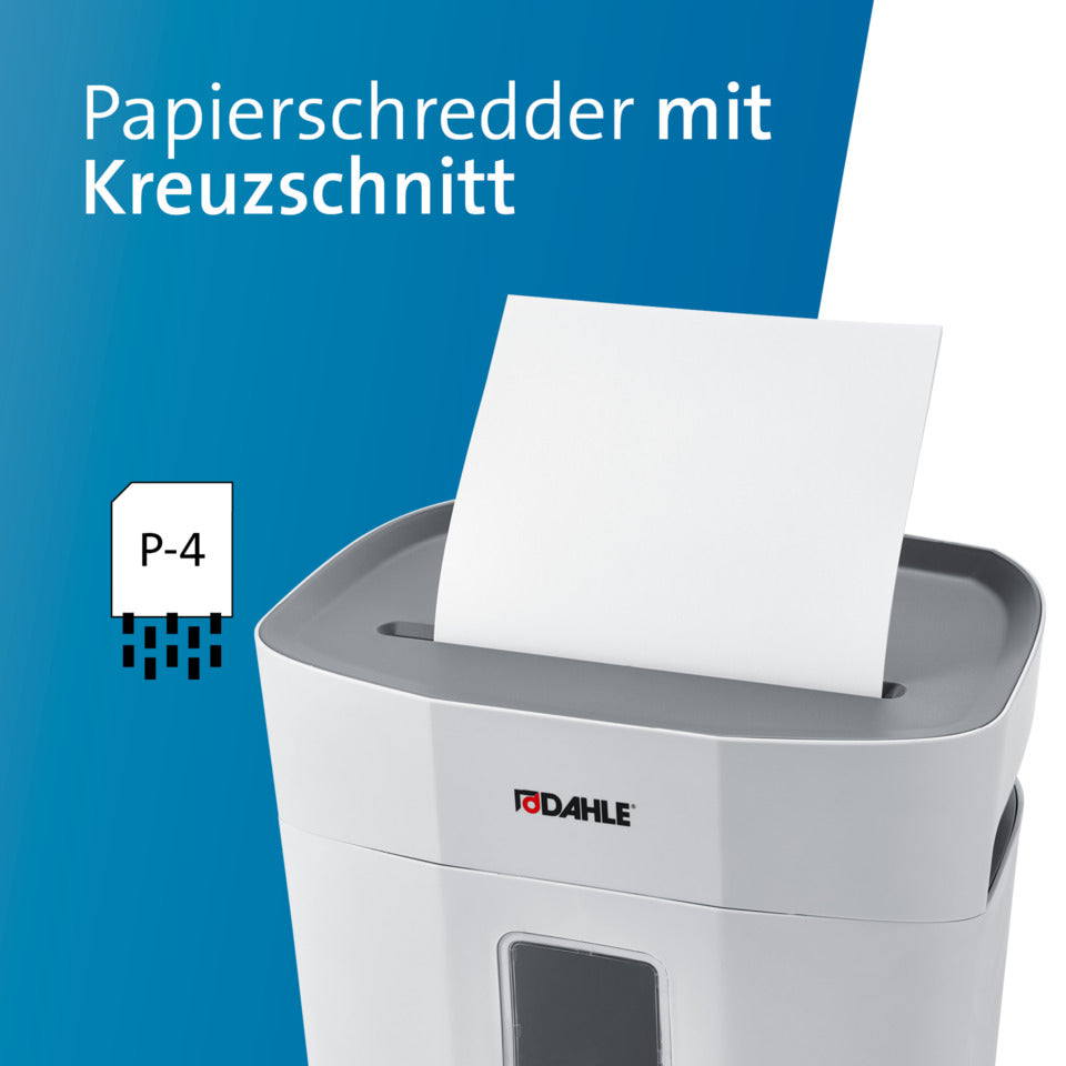 Aktenvernichter PaperSAFE® 120, 5 x 18 mm, 8 Blatt DAHLE 23120-16169