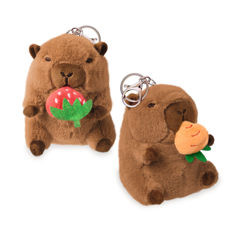 Aufziehfigur m.Frucht Capybara Happy Spring TRENDHAUS 967374 TRENDHAUS 967374 Happy Spring