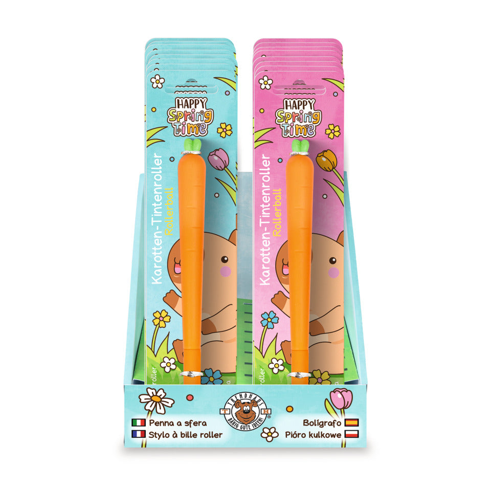 Tintenroller 0,5 Karotte Capybara Happy Spring TRENDHAUS 967046 TRENDHAUS 967046 Capybara Happy Spring