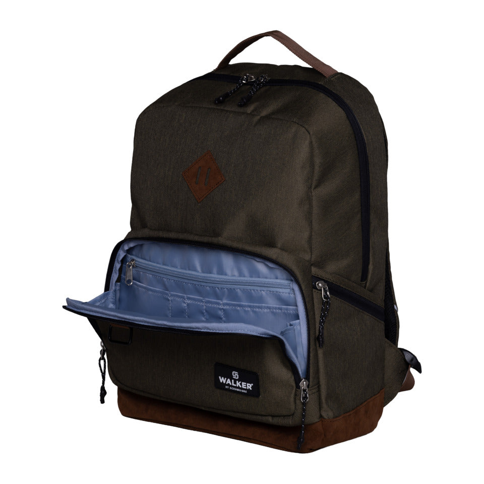 Schulrucksack Concept Pure Eco, 46 x 30 x 20 cm, 28 L, cypress WALKER 42154-397 WALKER 42154-397 Pure Eco 28L