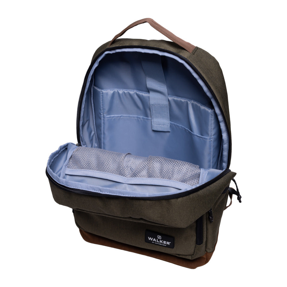 Schulrucksack Concept Pure Eco, 46 x 30 x 20 cm, 28 L, cypress WALKER 42154-397 WALKER 42154-397 Pure Eco 28L