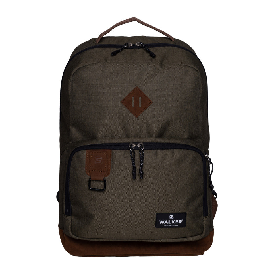 Schulrucksack Concept Pure Eco, 46 x 30 x 20 cm, 28 L, cypress WALKER 42154-397 WALKER 42154-397 Pure Eco 28L