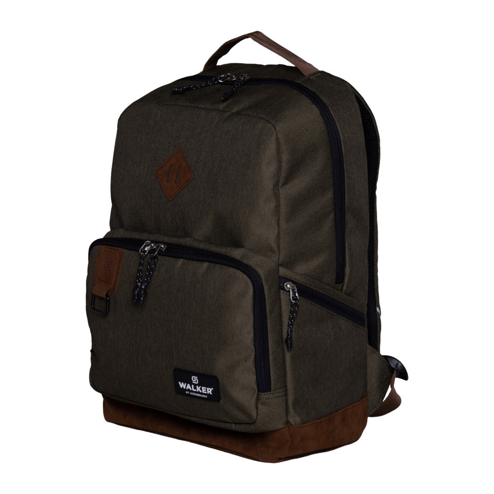 Schulrucksack Concept Pure Eco, 46 x 30 x 20 cm, 28 L, cypress WALKER 42154-397 WALKER 42154-397 Pure Eco 28L