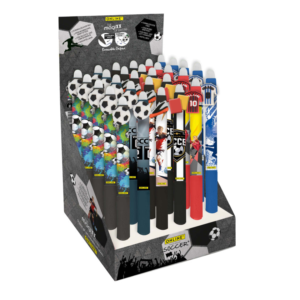 Gelschreiber magiXX Fun - Soccer, sortiert ONLINE 35532/30 ONLINE 35532/30 magiXX Fun