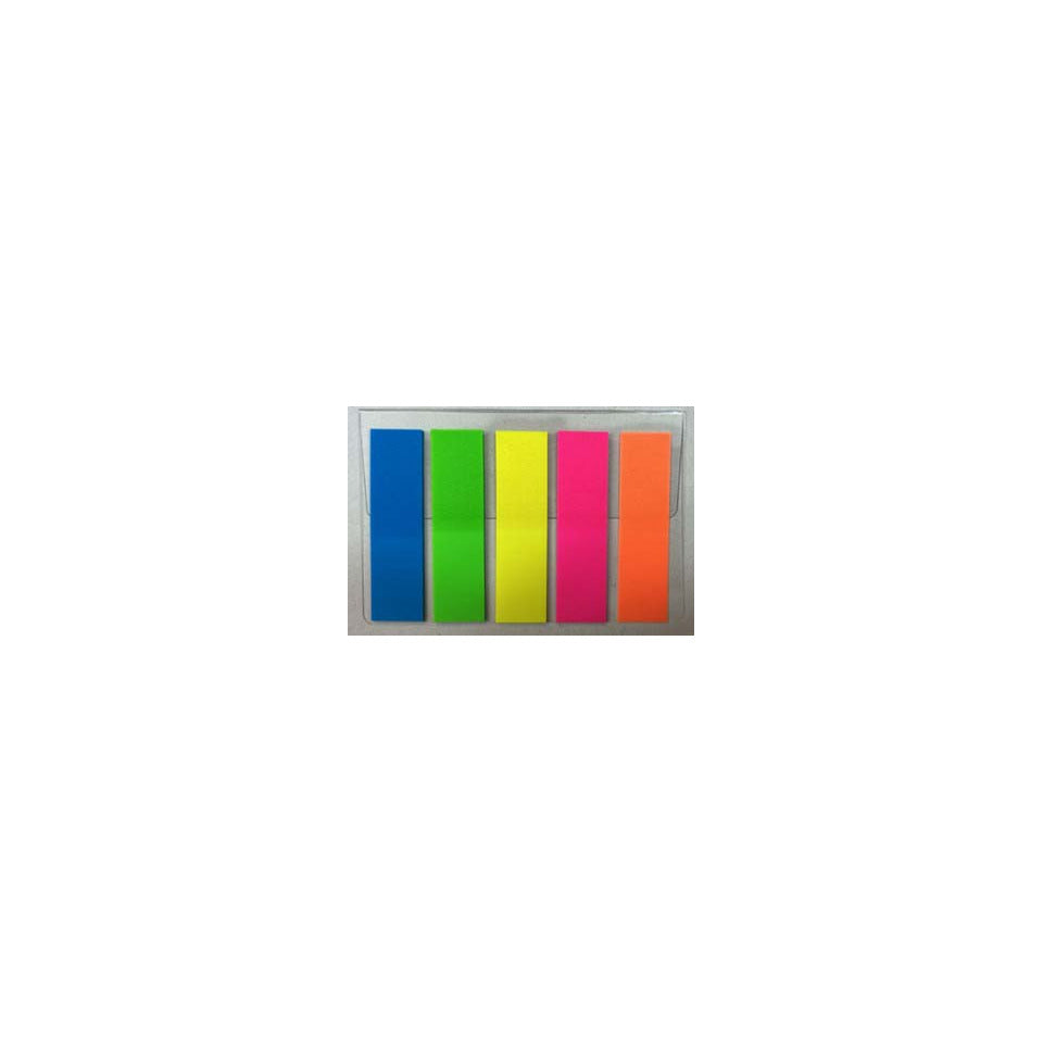 Indexstreifen, 12x45mm, 5x25 Blatt, farbig sortiert DONAU 7577001PL-99 DONAU 7577001PL-99 12x45mm