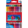 Faserschreiberetui Duo Glitzer, 20 Stück, sortiert FABER CASTELL 151108 FABER-CASTELL 151108 sortiert