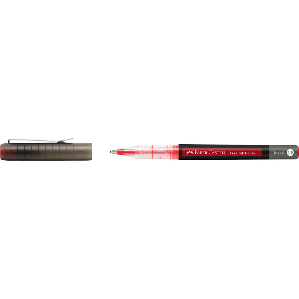 Tintenroller M Free Ink Broad, 1,5 mm, rot FABER CASTELL 348321 FABER-CASTELL 348321
