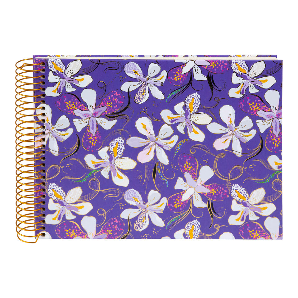 Fotospiralbuch Orchid Mood purple, 17 x 23 cm, 40 Seiten TURNOWSKY 20 773 TURNOWSKY 20 773 17x23cm