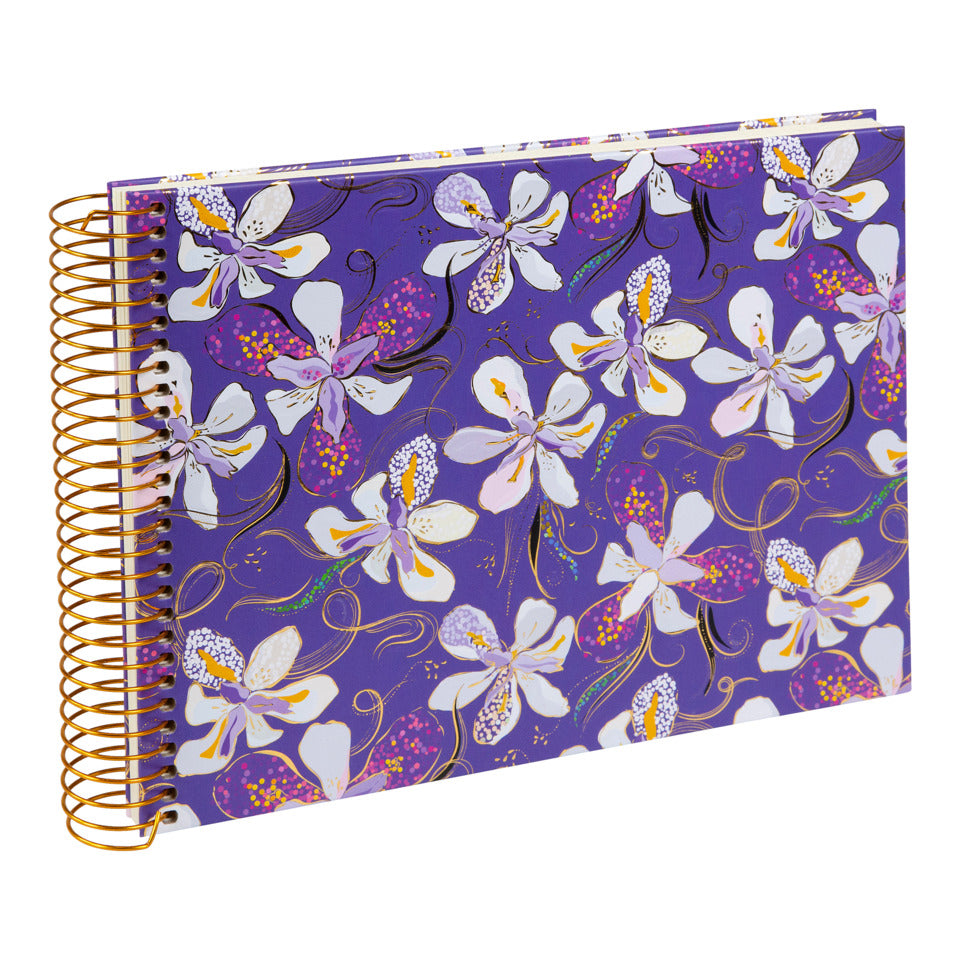 Fotospiralbuch Orchid Mood purple, 17 x 23 cm, 40 Seiten TURNOWSKY 20 773 TURNOWSKY 20 773 17x23cm