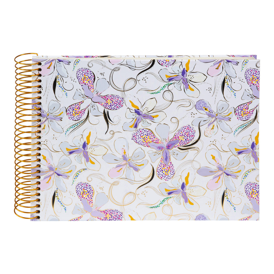 Fotospiralbuch Orchid Mood white, 17 x 23 cm, 40 Seiten TURNOWSKY 20 774 TURNOWSKY 20 774 17x23cm