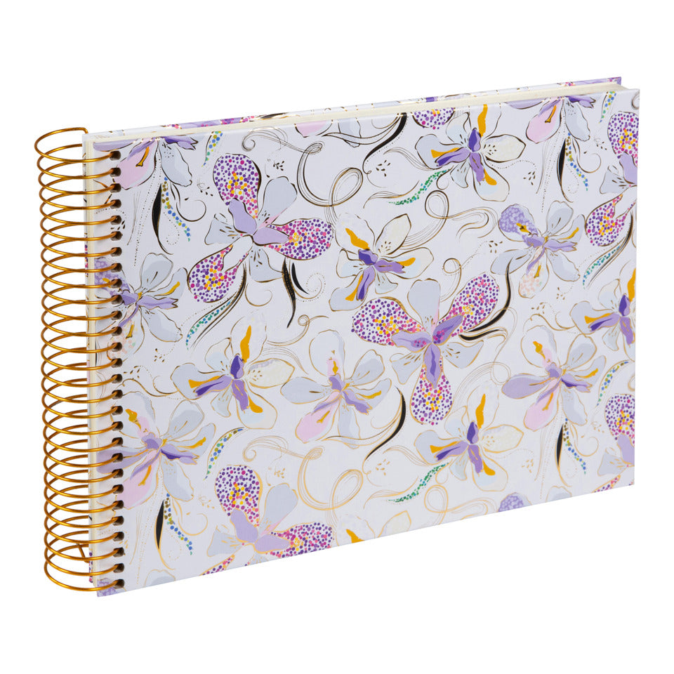 Fotospiralbuch Orchid Mood white, 17 x 23 cm, 40 Seiten TURNOWSKY 20 774 TURNOWSKY 20 774 17x23cm