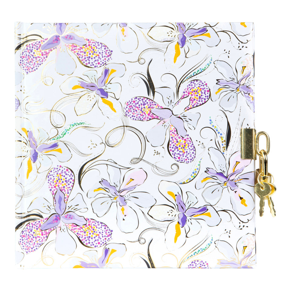 Tagebuch Orchid Mood white, 16,5 x 16,5 cm TURNOWSKY 44 774 TURNOWSKY 44 774 16,5x16,5cm